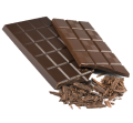 milk chocolate wedge